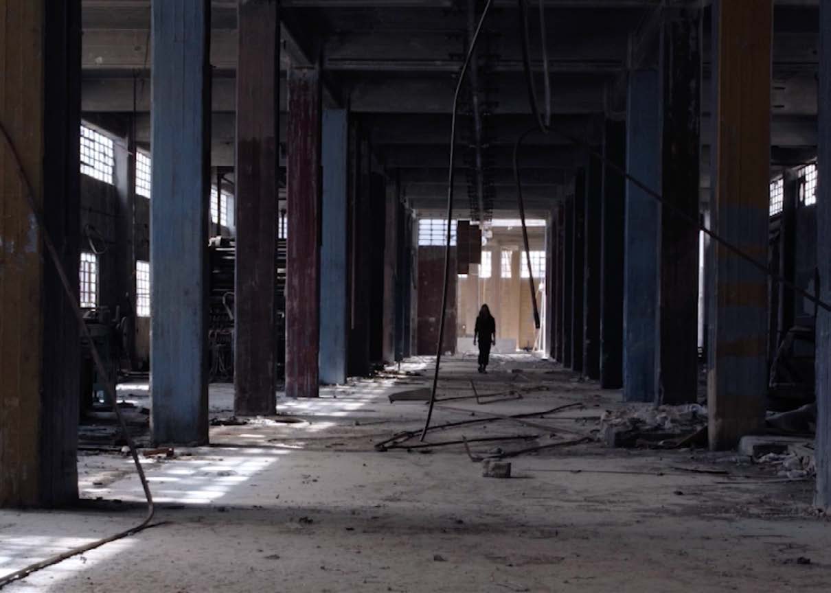 Dark Light film still in an abandoned interior